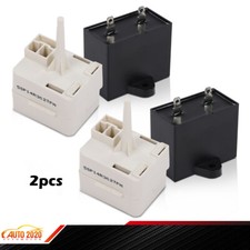 For Whirlpool Kenmore W10613606 Refrigerator Compressor Start Relay Capacitor 2X