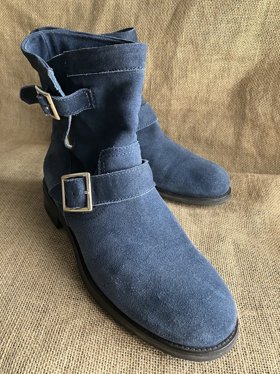 Hallhuber Velvet Hallhuber Biker Boots Jimmy Choo Budapester