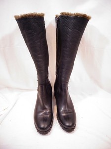 shearling lined riding boots
