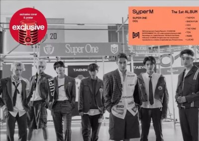 SuperM    Super One Target Exclusiv (New Unwrapped CD Set) Missing Inserts* KPOP
