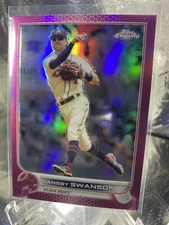2022 Topps Chrome “Pink” Refractor - Dansby Swanson - Atlanta Braves - #46