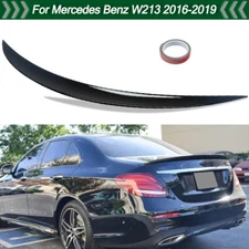 For Mercedes Benz W213 2016-19 Gloss Black Highkick A Style Trunk Spoiler Wing