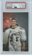 APOLLO 13 ASTRONAUT FRED HAISE SIGNED PHOTO PSA DNA COA AUTOGRAPHED NASA SPACE