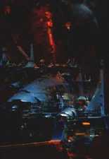 #28 John Berkey Fantasy/Sci-Fi Trading Card