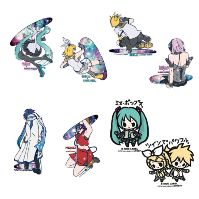 Hatsune Miku Rin,Len,Luka,KAITO,MEIKO Japan Limited B-SIDE LABEL