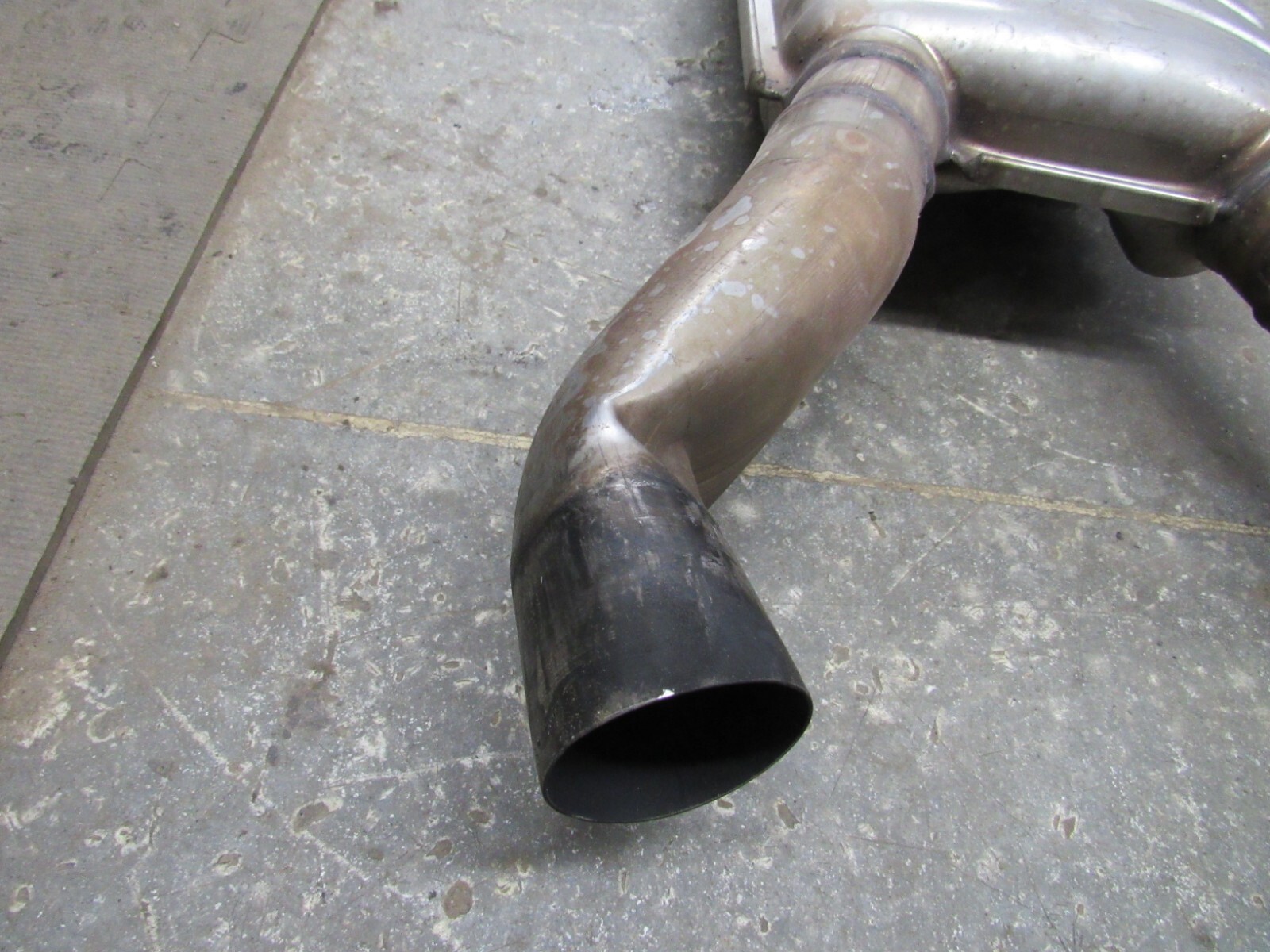 2013 BENTLEY CONTINENTAL GTC GT V8 EXHAUST PIPES MUFFLER MID SILENCER  OEM -6872