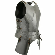 Medieval Larp Knight Cuirass Battle Breast-Plate Armor Jacket With Tassets Armor