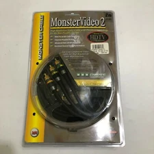 Monster Cable MV2CV-2M Monster Video 2 Component Video Cable 2 meter length