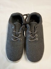 Time And Tru Ladies Grey Lace-Up Sneakers W/Memory Foam, Size 7. BNWT