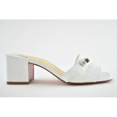 お買い得‼️非常に入手困難‼️【直営店購入･日本完売･Christian Louboutin サンダル】 Miss Jane Sandal 55 ブラック ナッパレザー - Shoes - Women