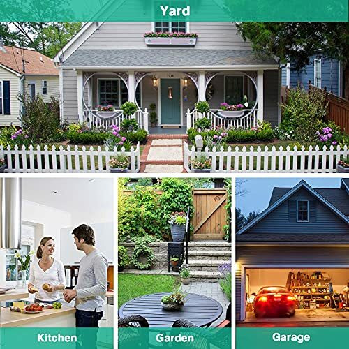 Door Bell Cordless Battery Operated 1300ft Long Range LED Blink Door Entry Bell
