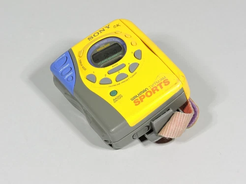 Vintage SONY WALKMAN SPORTS - Tested WORKS!! - AM/FM/TV/CASSETTE