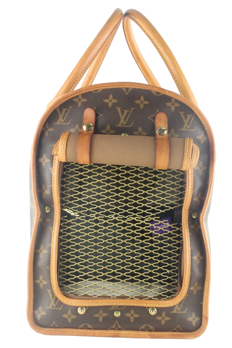 Louis Vuitton Sac Chien 50 Pet Carrier 6LV1025K | eBay