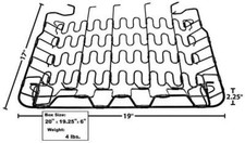 Mustang Front Seat Bottom Spring Lh Or Rh - 1964 1965 1966 1967 1968 1969 1970 Mustang Front Seat Bottom Spring Lh Or Rh - 1964 1965 1966 1967 1968 1969 1970
