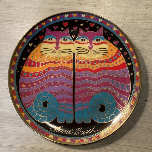 laurel burch cat plates franklin mint