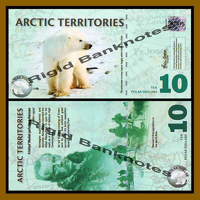 2010 ARCTIC TERRITORIES CU POLYMER COLORIZED