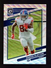 2021 OPTIC PREMIUM BOX SET WAVE PRIZM #13 DARIUS SLAYTON /299 W/LINE QTY