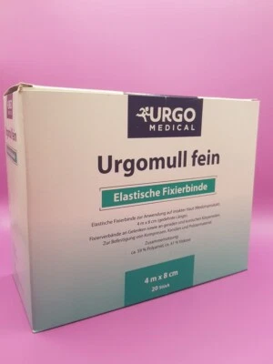 URGO GMBH Urgo Urgomull Fein 8 cm x 4m 20 St. PZN 7244053 REF 510547 VD 04/2028