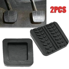 2PCS For Mazda Truck B2200 B2600 B2000 Brake / Clutch Pedal Pads Cover Rubber