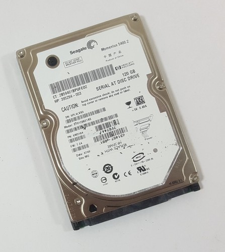 120GB Seagate SATA 2,5" Notebook Festplatte Momentus 5400.2 ST9120821AS