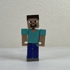 Mattel Minecraft Action Figure Steve 3.5"  Loose