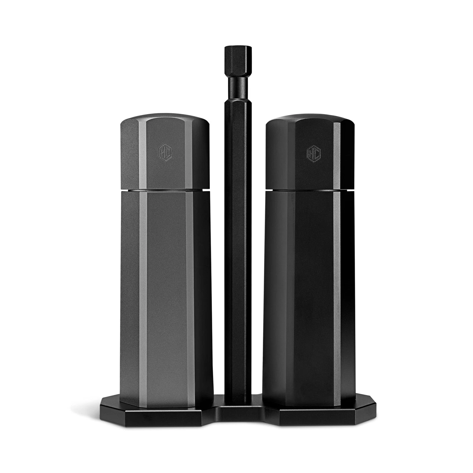 Adjustable Salt and Pepper Grinder Set with Stand, 10 Grind Settings, 5.25 Size
Opens in a new windo