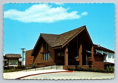 Bernard's of Arvada Restaurant Colorado Vintage Photochrome Postcard