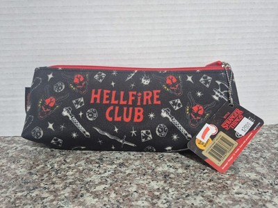 Stranger Things Accessories Pouch Hellfire Club Pencil Makeup Case Bag NEW