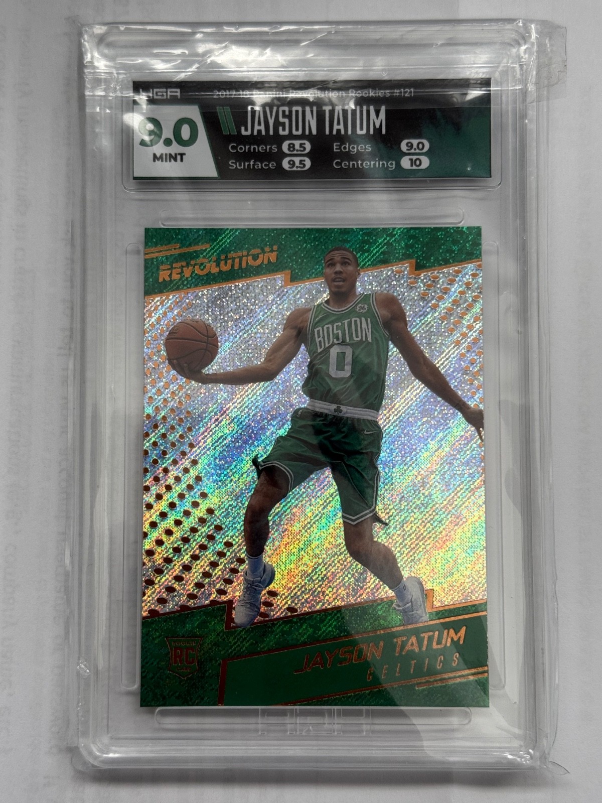 2017 Panini Revolution Jayson Tatum #121 RC! PSA 9 MINT!