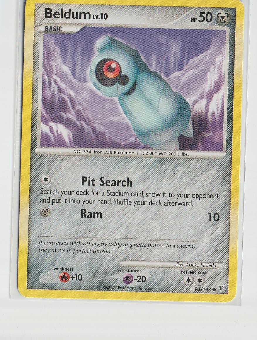 BELDUM 90/147 COMMON Supreme Victors Pokemon LP
