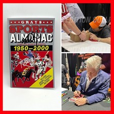 MICHAEL J FOX & TOM WILSON SIGNED Back To The Future Sports Almanac Replica COA
