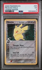 Pikachu (Delta Species) 93/92 Legend Maker Holo - PSA 5. Foot Swirl 🌀. New Cert