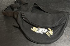 Purdue Boilermakers Fanny Pack Waist Bag Black Gold Vintage Collegiate NCAA