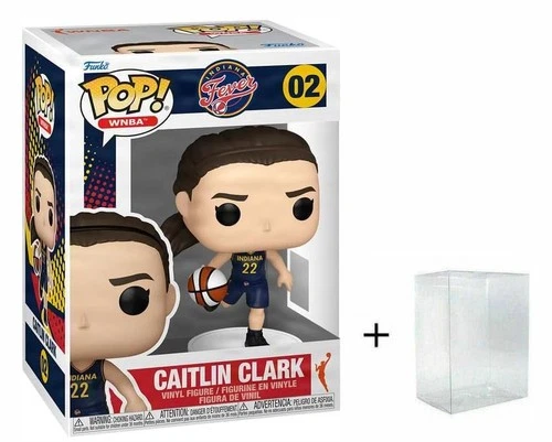 Funko Pop! #02 WNBA - Caitlin Clark Indiana Fever #22 - Protector Case Included