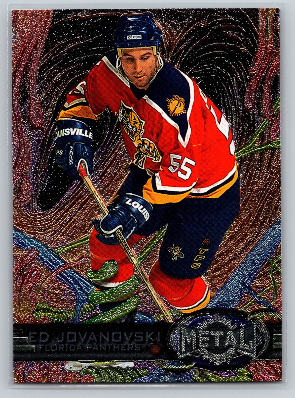 Ed Jovanovski 1996-97 Metal Universe #59 Florida Panthers NHL Defenseman