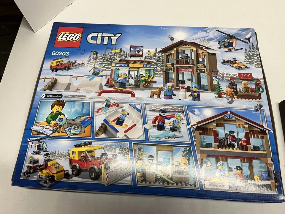 乐高 60203 城市:滑雪胜地 - 全新未拆封! — 第 2/2 张图片