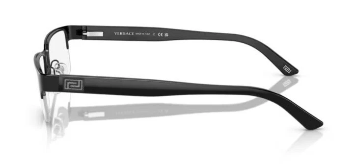 Versace VE1184 Eyeglasses-1261 Matte Black-53mm - Image 3 of 4