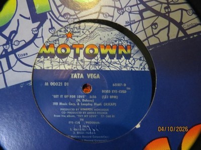 TATA VEGA '' GET IT UP FOR LOVE ''   12'' MAXI-SINGLE  RD VG