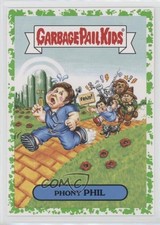 2016 Garbage Pail Kids Prime Slime Trashy TV Daytime Talk Show Green Spit 1md