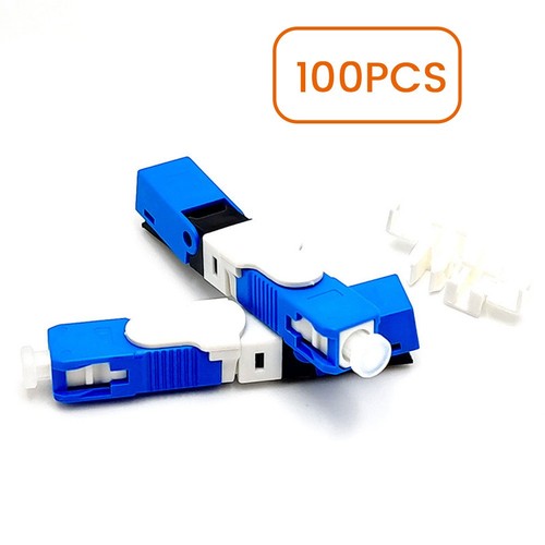 100 Teile/Los FTTH ESC250D SC/UPC Single-Mode-Glasfaser-Schnellverbinder FT4804 - Afbeelding 2 van 6