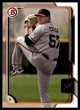2015 Bowman Draft Picks & Prospects Kyle Crick San Francisco Giants #90