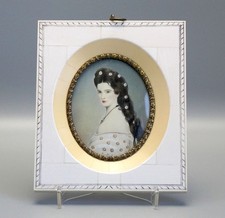 Miniaturporträt der Kaiserin Elisabeth von �...