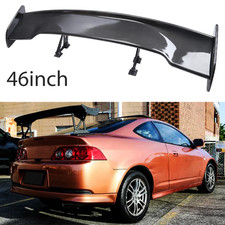 47 Fiber Rear Trunk Spoiler Wing Adjustable Gt-style For Acura Integra Rs