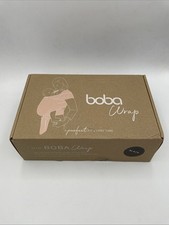 Boba Baby Wrap Baby Carrier Black 7-35 Pounds 0-18 Months Cotton New