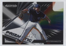 2022 Panini Prizm Draft Picks Prizmatic Brycen Mautz #PZ-BM 1nu9