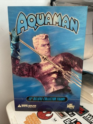 Aquaman 13'' Deluxe Collector Figure by DC Direct with Box