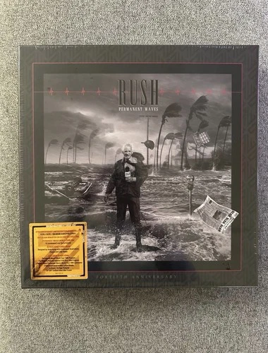 Rush Permanent Waves 3 LP Vinyl & 2 CD 40th Anniversary Super Deluxe Edition NEW