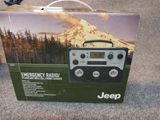 Emergency Radio with Flashlight with cell phone charger Jeep