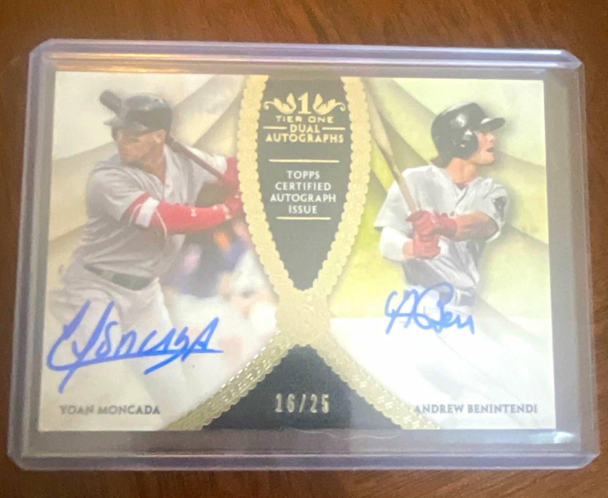 Andrew Benintendi Autograph Baseball Cards for sale | eBay