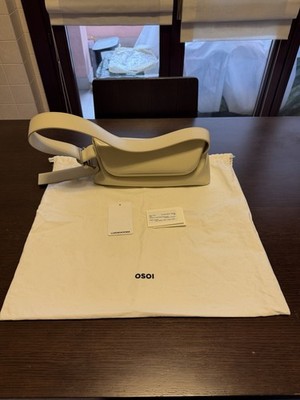 Schultertasche Brot Osoi weiß